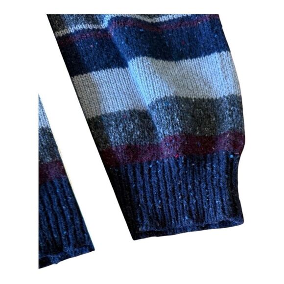 Vintage Oleg Cassini Wool Blend Pullover Mens L 
Striped Sweater Crew - Picture 8 of 8